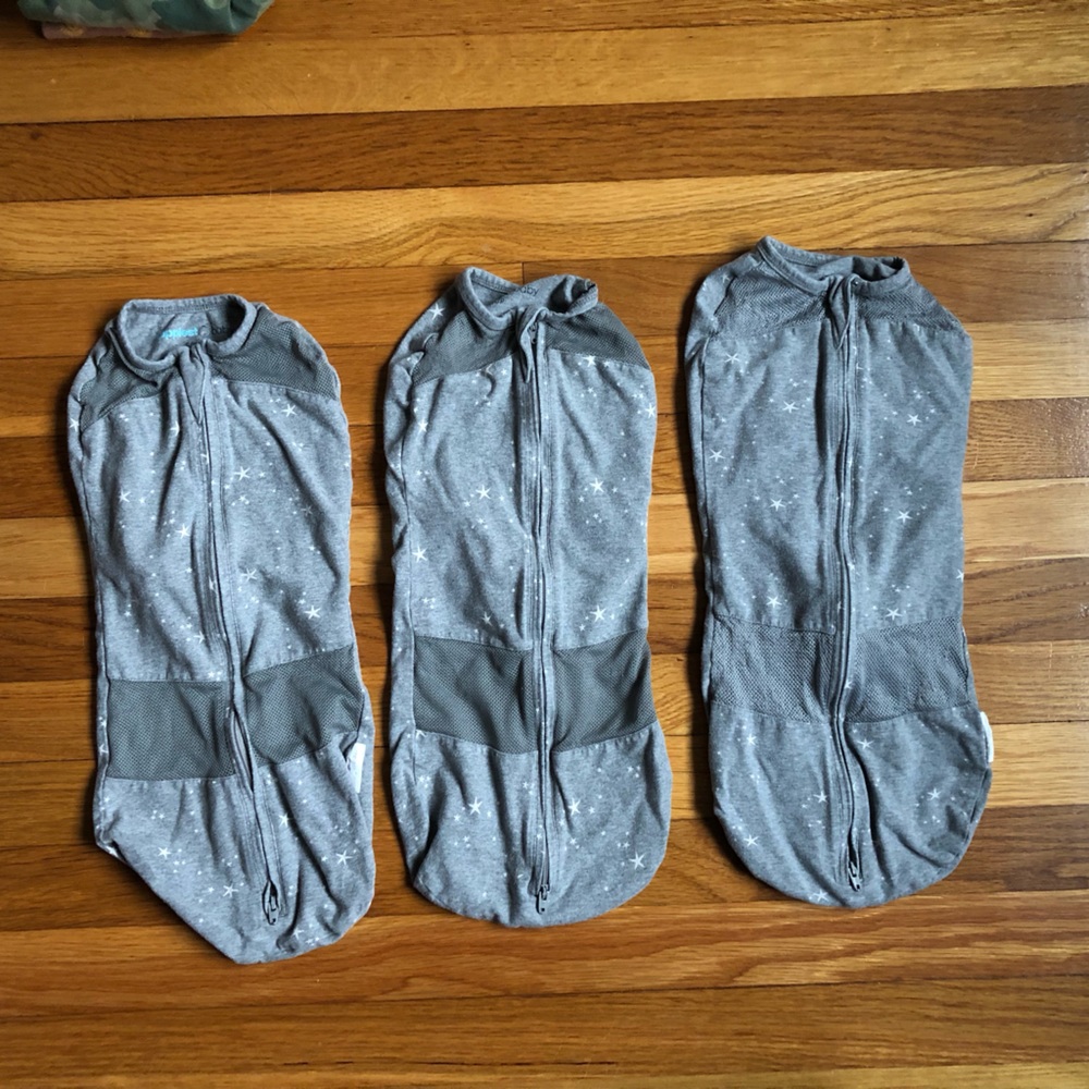 Happiest Baby Sleep Swaddles Size Small (x3)